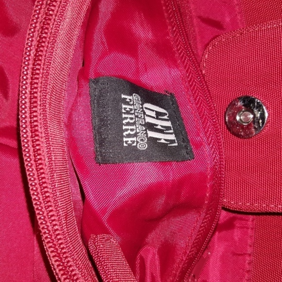 GFF‎ Gianfranco Ferre  Vintage microfiber bag - Picture 2 of 8